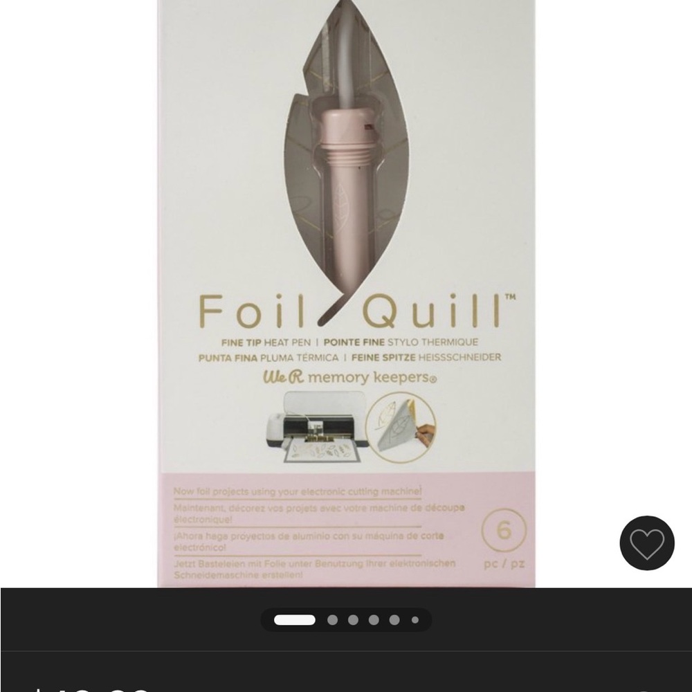 Foil Quill Fine Tip Heat Pen - Pink